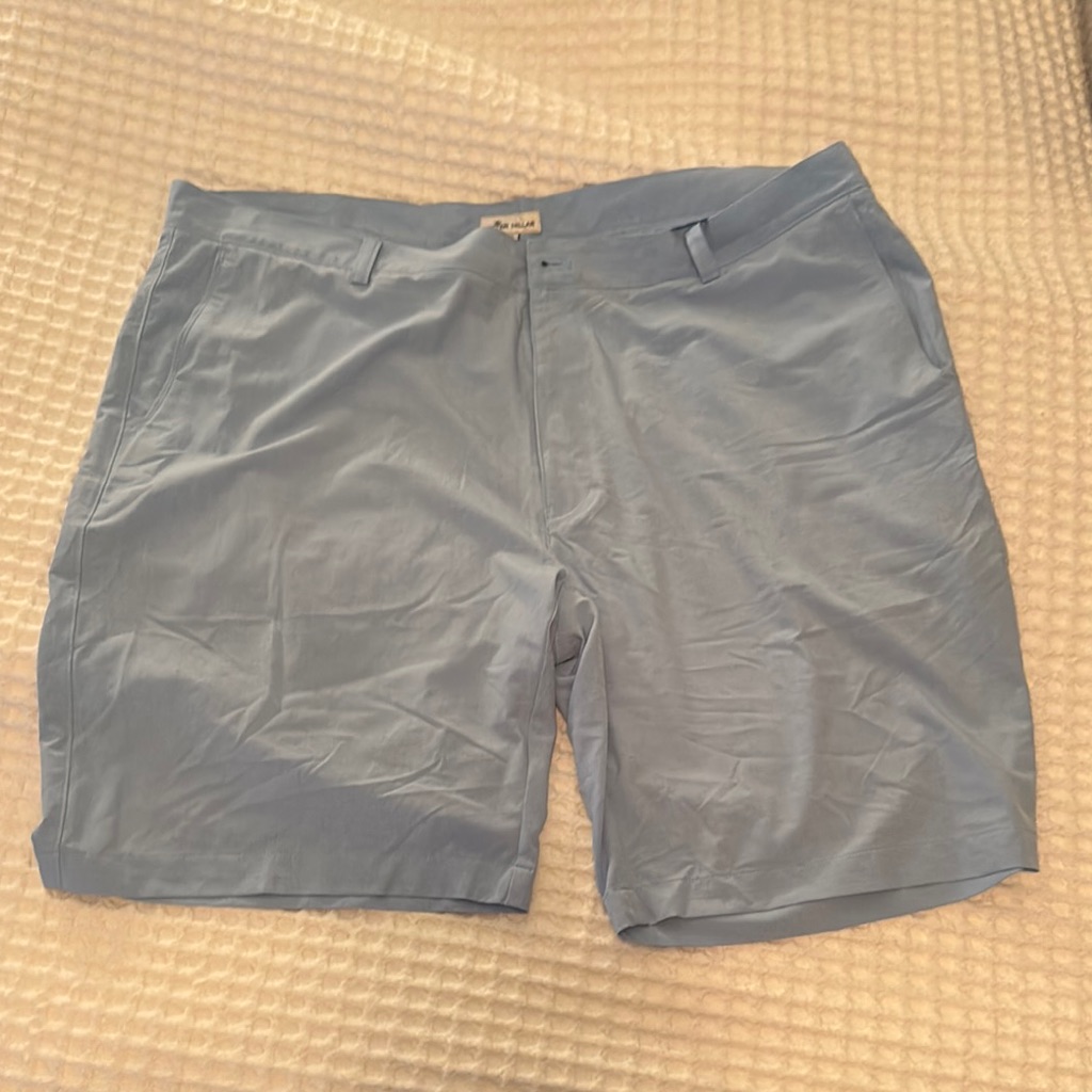 Peter Millar Pinehurst No2 Golf Light Blue Shorts